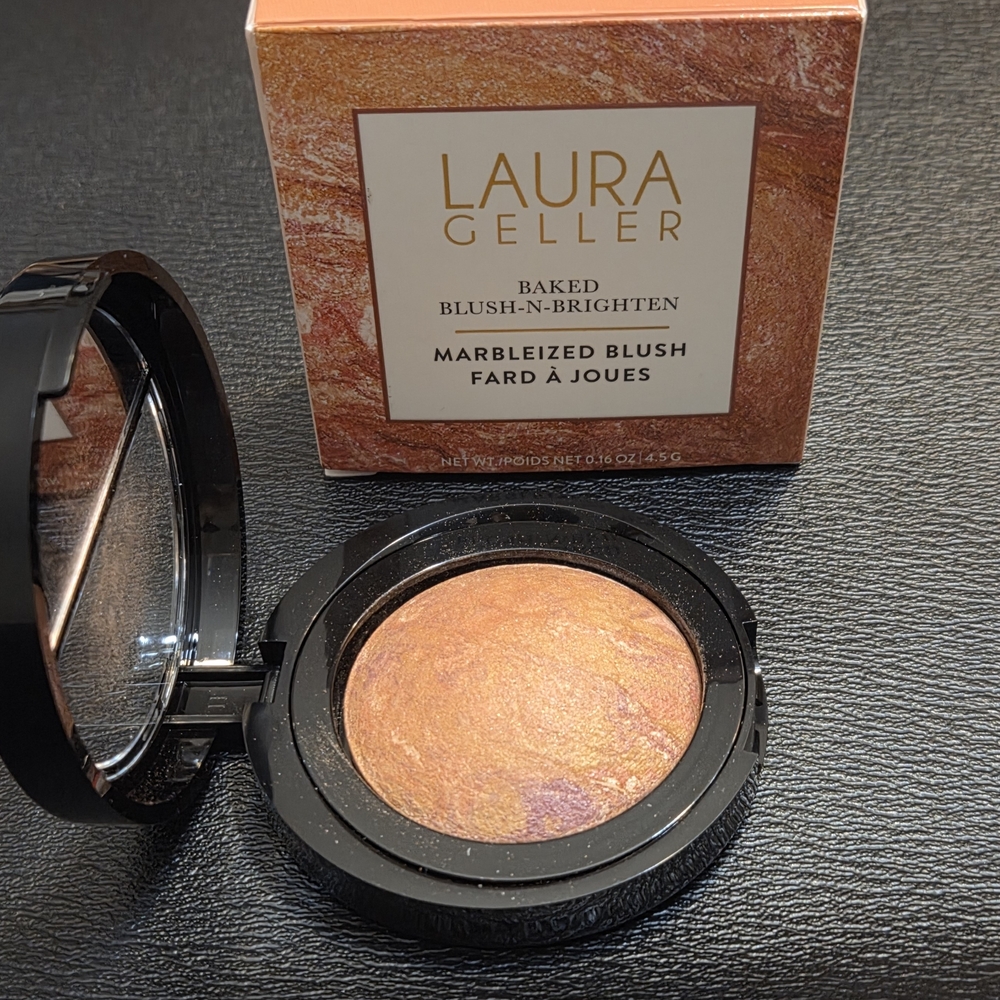 🎁Laura Geller Baked Blush-n-Brighten in Apricot Berry